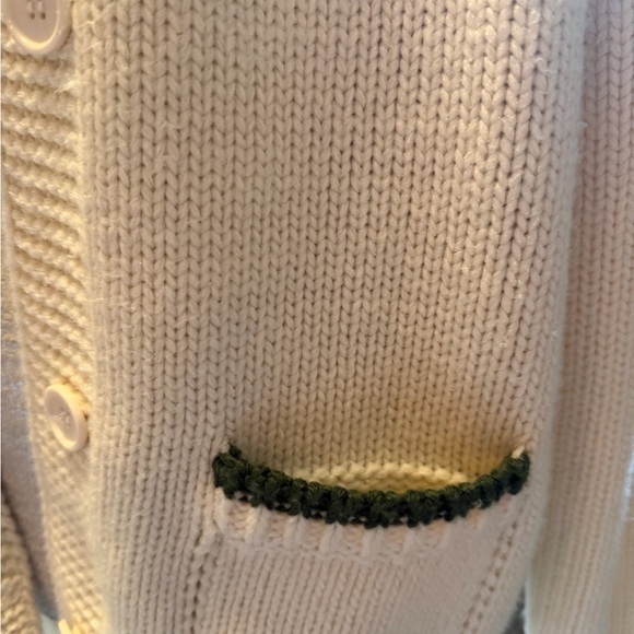 Pink Pinapple  Cream Sweater with Tree Design - Picture 4 of 4